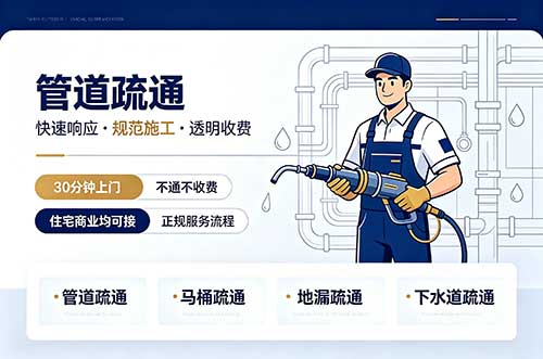 平凉管道疏通