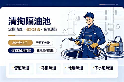 平凉清掏隔油池